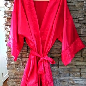 Victoria Secret robe vintage gold label